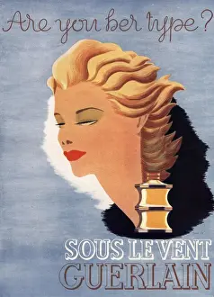 Adverti Prints: Guerlain 1937 1930s UK guerlain sous le vent womens
