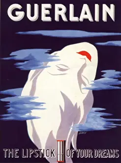 Adverti Prints: Guerlain 1938 1930s UK guerlain lipsticks lipstick make-up makeup