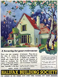 Halifax 1937 1930s UK building societies society houses homes property housing