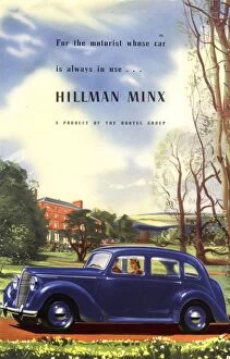 Advertise Collection: Hillman 1940s UK cars hillman minx rootes motors limited