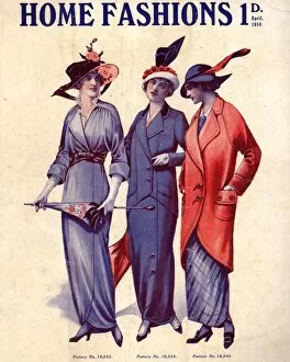 Images Dated 12th May 2006: Home Fashion 1917 1910s UK womens