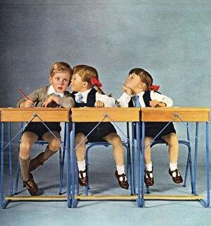 1960s Collection: Hoover 1963 1960s UK schools children pupils students schoolgirls schoolboys