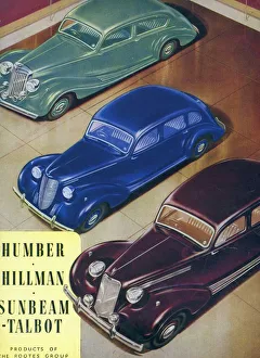 Humber, Hillman, Sunbeam-Talbot 1930s UK cars