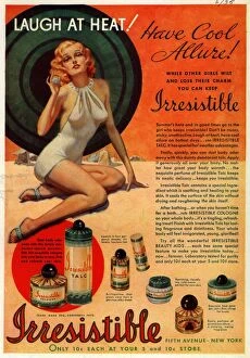 1930's Collection: Irrestibile 1930s USA make-up makeup make up womens pin-up pinups pin-ups iws