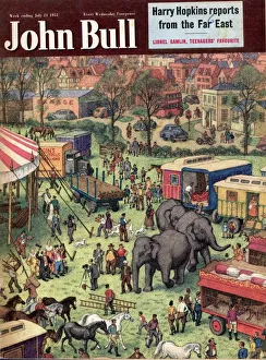 John Bull 1931 1930s UK elephants magazines