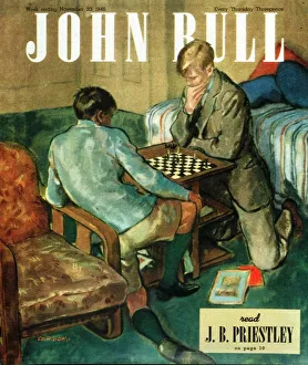 John Bull 1946 1940s UK chess board games magazines