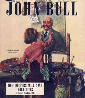 John Bull 1947 1940s UK artists painting