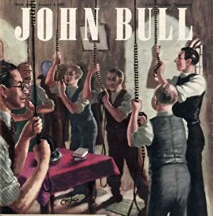 John Bull Collection: John Bull 1947 1940s UK bell ringing ringers churches magazines