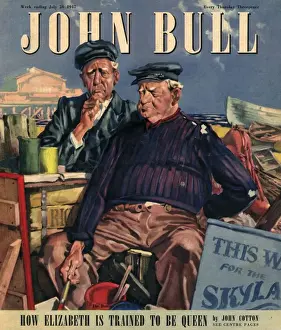 Images Dated 2007: John Bull 1947 1940s UK magazines nautical seaside holidays