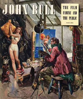 John Bull 1948 1940s UK art artists magazines