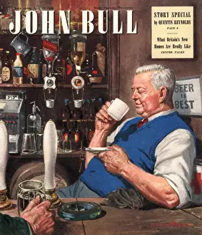 John Bull 1948 1940s UK pubs tea landlords magazines