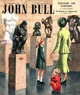 John Bull 1949 1940s UK art museums art gallery galleries magazines John Bull 1949 1940s UK art museums art gallery galleries magazines