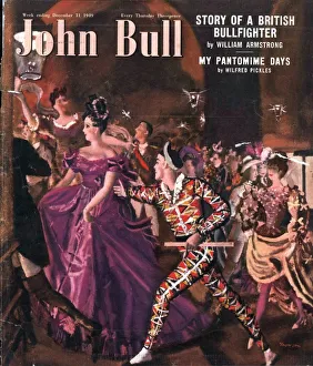 John Bull Prints: John Bull 1949 1940s UK fancy dress party magazines dancing