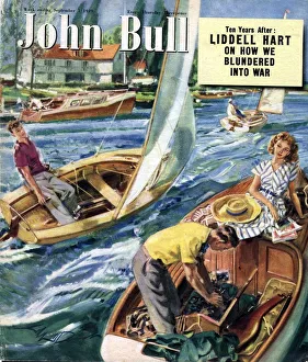 John Bull 1949 1940s UK sailing boats magazines