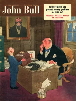 John Bull 1950 1950s UK post packages april fools day surprises magazines John Bull 1950 1950s UK post packages april fools day surprises magazines