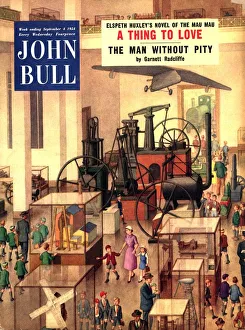 Images Dated 2003: John Bull 1950s UK art museums the science magazines