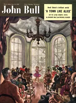 Dancers Prints: John Bull 1950s UK ballet recitals magazines dancing