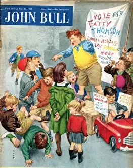John Bull 1950s UK campaigns politics soap boxes voting elections fat fatty speeches John Bull 1950s UK campaigns politics soap boxes voting elections fat fatty speeches