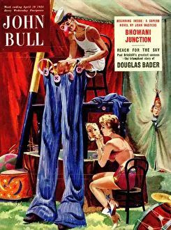 John Bull 1950s UK clowns magazines