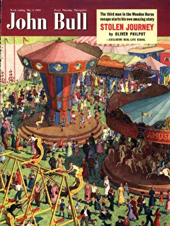 1950s Prints: John Bull 1950s UK covers magazines