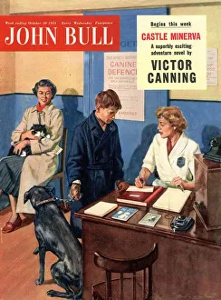 John Bull 1950s UK dogs vets magazines pets`