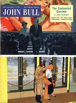 Movies Prints: John Bull 1950s UK at the films cinema movies magazines