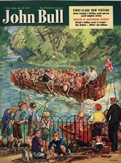 John Bull 1950s UK fishing boats magazines