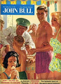John Bull 1950s UK holidays ice-cream magazines