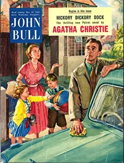 John Bull 1950s UK holidays seasons weather raining polishing inflatables beach balls buckets