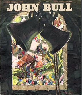 John Bull 1950s UK love bells churches magazines