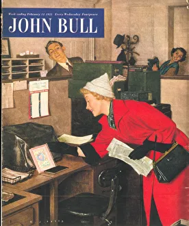 John Bull 1950s UK love secretaries secretary magazines