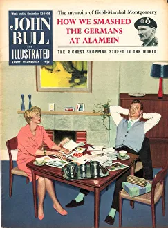 John Bull 1950s UK mail christmas cards magazines