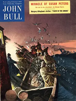 Images Dated 2004 August: John Bull 1950s UK nautical fish fishing fisherman magazines Warning - small image size