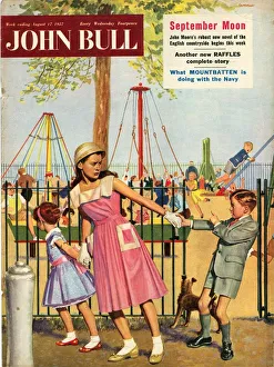John Bull 1950s UK playgrounds games magazines