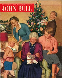 John Bull 1950s UK presents trees magazines