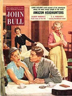 John Bull 1950s UK restaurants dating magazines