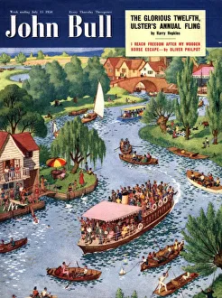 John Bull 1950s UK rowing boats the rivers magazines John Bull 1950s UK rowing boats the rivers magazines