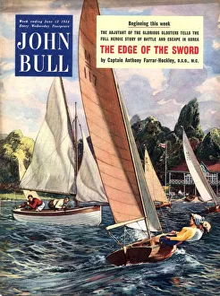 Images Dated 2004: John Bull 1950s UK sailing boats magazines