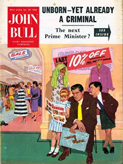 John Bull 1950s UK sales shopping magazines
