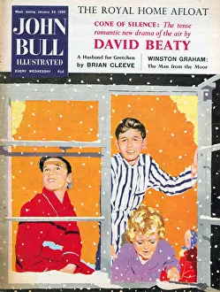 John Bull 1950s UK seasons snow winter magazines