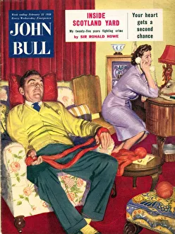 John Bull 1950s UK sleep sleeping knitt magazines