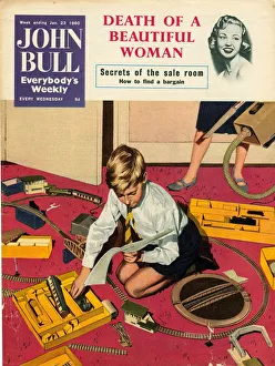 John Bull 1950s UK train sets hobbies trains magazines