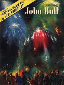John Bull 1951 1950s UK guy fawkes fireworks magazines