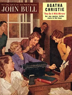 John Bull 1952 1950s UK john bull secretaries and bosses engagement marriages secretary John Bull 1952 1950s UK john bull secretaries and bosses engagement marriages secretary
