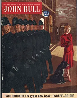 John Bull 1952 1950s UK police magazines