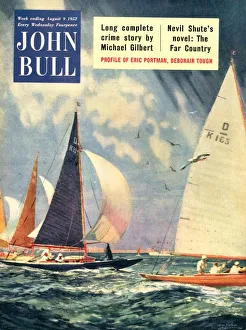 John Bull 1952 1950s UK sailing boats magazines