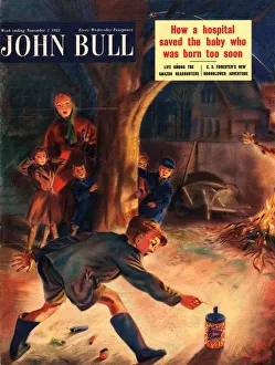 John Bull 1953 1950s UK guy fawkes fireworks magazines