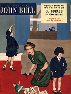 John Bull 1953 1950s UK mothers magazines