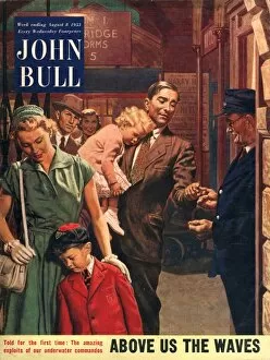 John Bull Collection: John Bull 1953 1950s UK railways stations tickets magazines family