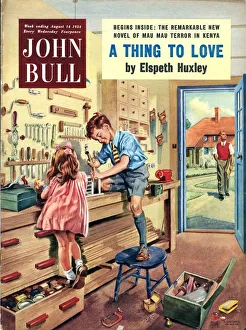John Bull 1954 1950s UK tools diy garden sheds hobbies magazines do it yourself horticulture